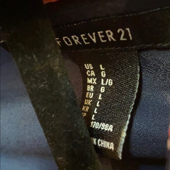 Forever 21 loose floral mini dress - Picture 5 of 8